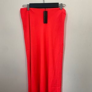 Banana republic neon pink skirt